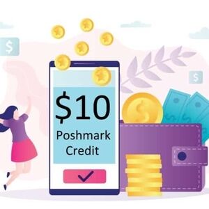 Get a $10 Poshmark Credit Using my Referral Code. See Code Below. 👇🏼